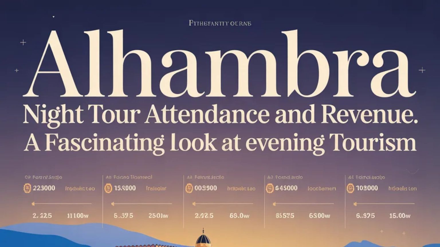 Alhambra Night Tour Attendance and Revenue: A Fascinating Look at Evening Tourism